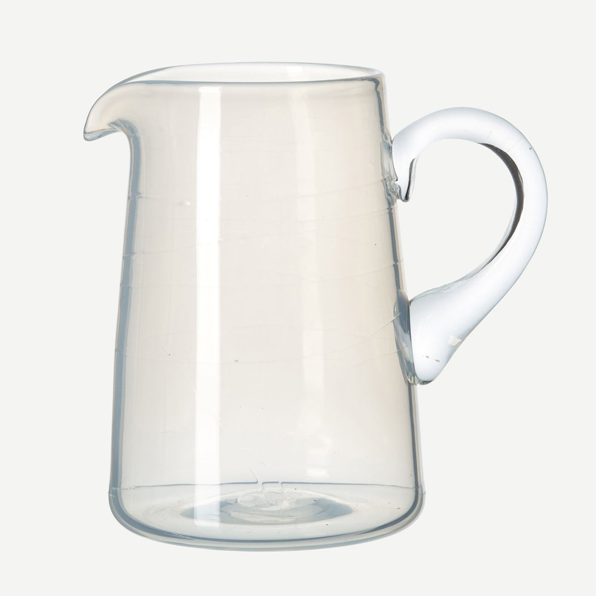 alabaster recycled glass jug